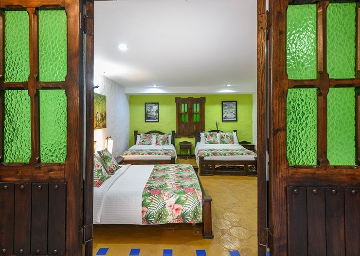 Habitación superior familiar Hotel Salento Real Eje Cafetero Quindío Habitación superior familiar Hotel Salento Real Eje Cafetero Quindío