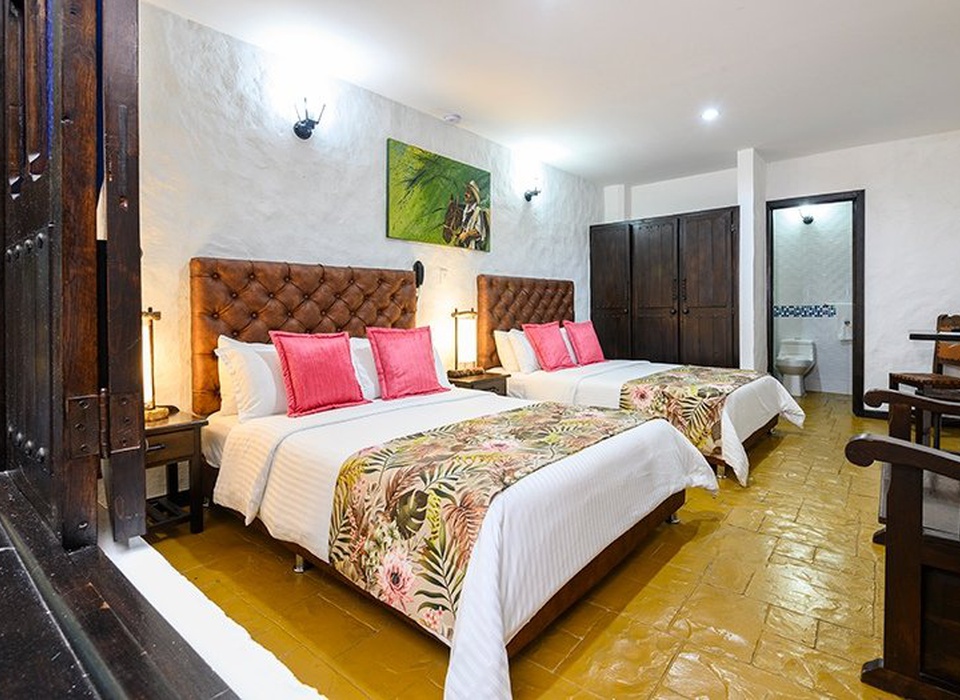 Habitación twin superior Hotel Salento Real Eje Cafetero Quindío Habitación twin superior Hotel Salento Real Eje Cafetero Quindío