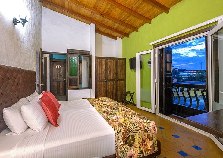 Habitación superior con balcón Hotel Salento Real Eje Cafetero Quindío Habitación superior con balcón Hotel Salento Real Eje Cafetero Quindío