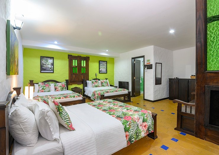 Habitación superior familiar Hotel Salento Real Eje Cafetero Quindío Habitación superior familiar Hotel Salento Real Eje Cafetero Quindío
