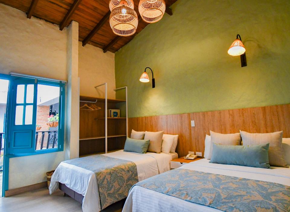 Habitación Twin Confort Hotel Salento Real Eje Cafetero Quindío Habitación Twin Confort Hotel Salento Real Eje Cafetero Quindío